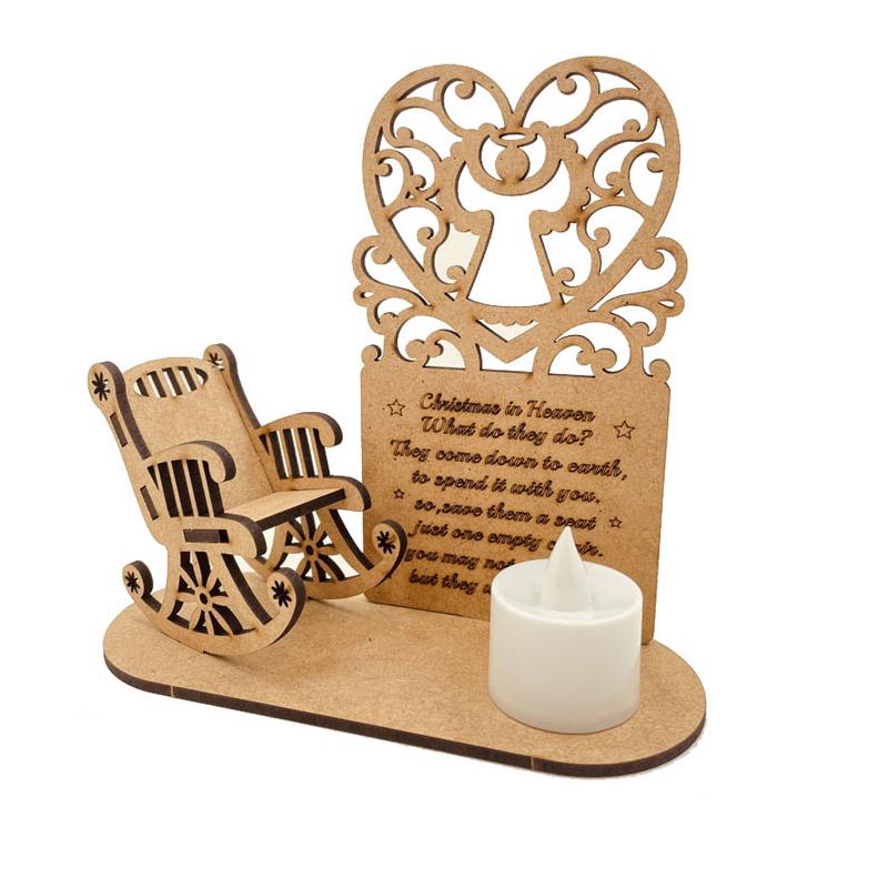 Cute Christmas Remembrance Ornament (No Candle)