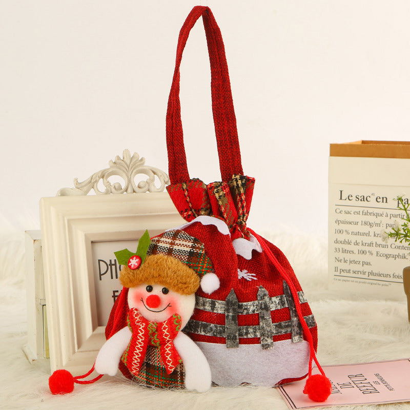 🍎Christmas Gift Snowman Doll Bag