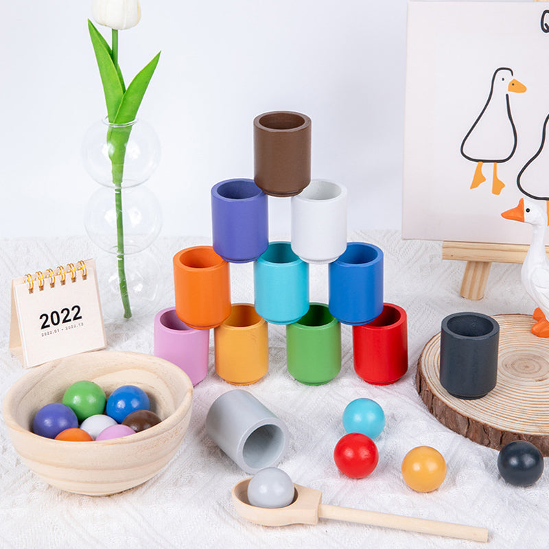 Children's Educational Color Recognition Classification Cup