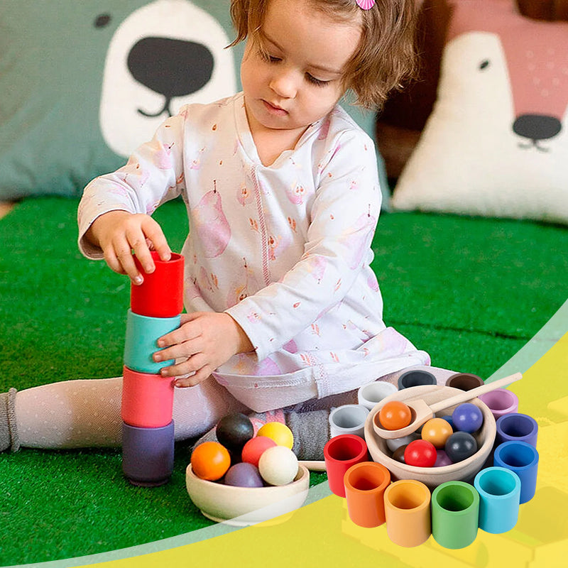 Children's Educational Color Recognition Classification Cup
