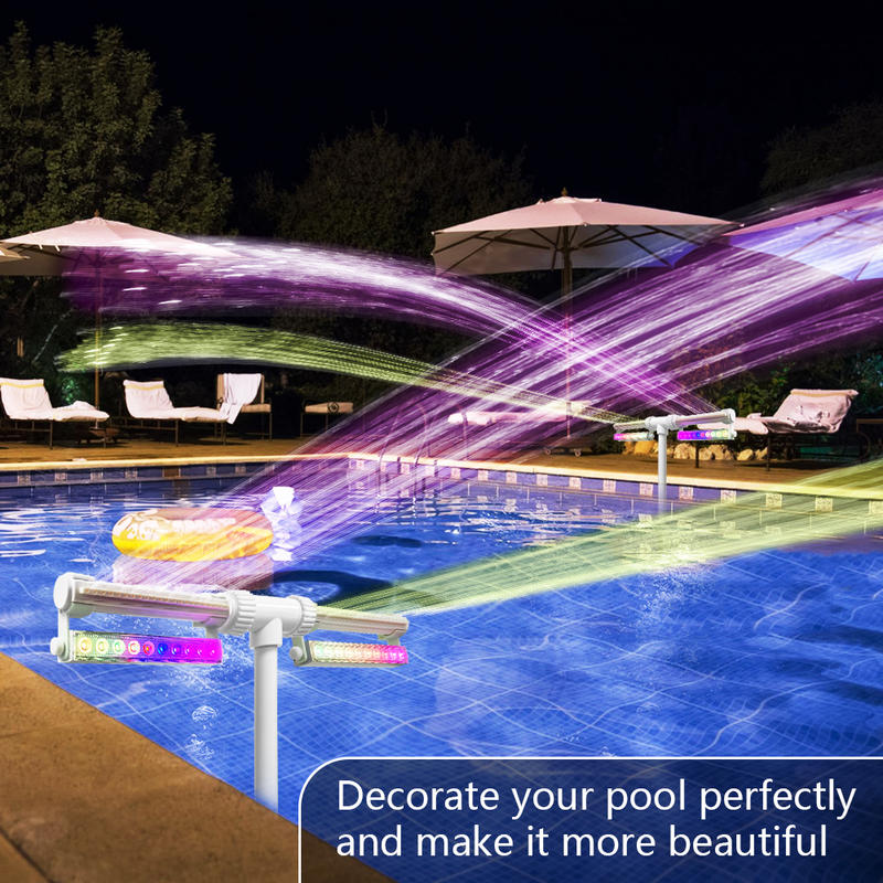 Sakerplus Pool Fountain with Lights