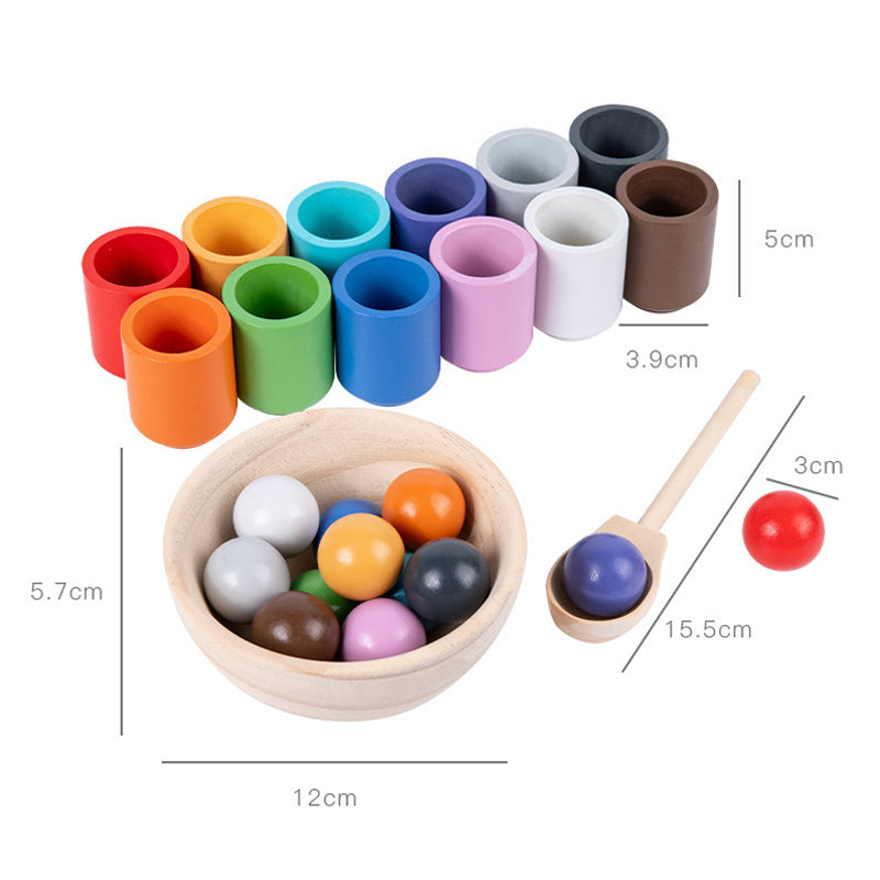 Children's Educational Color Recognition Classification Cup
