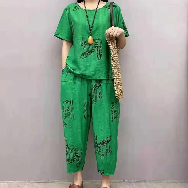 Woman Casual And Loose 2-piece Set
