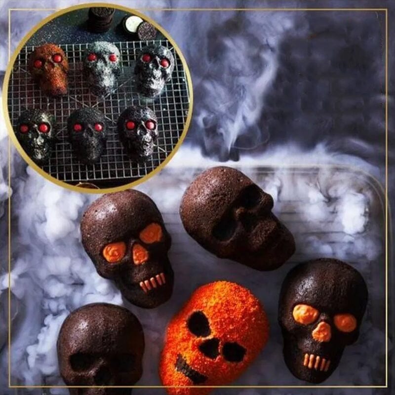 💀3D Skull Mold - Aluminum Baking Pan💀