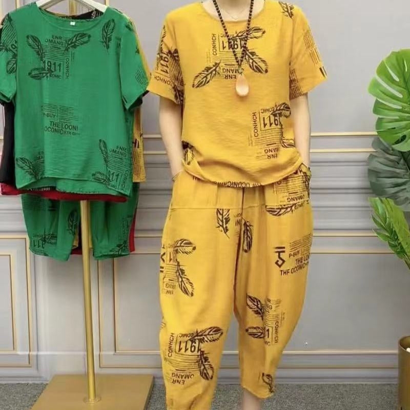 Woman Casual And Loose 2-piece Set