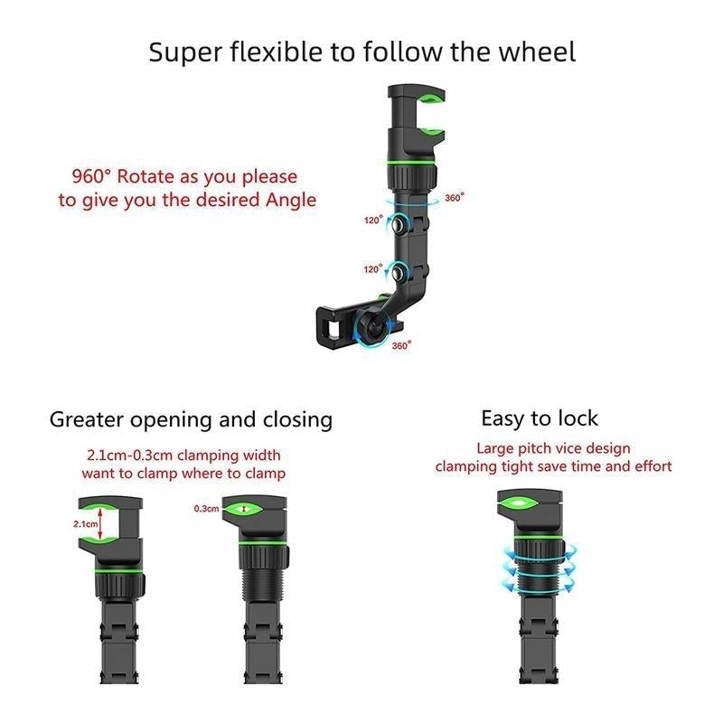 🔥MULTI-FUNCTION ADJUSTABLE 360° UNIVERSAL HOLDER
