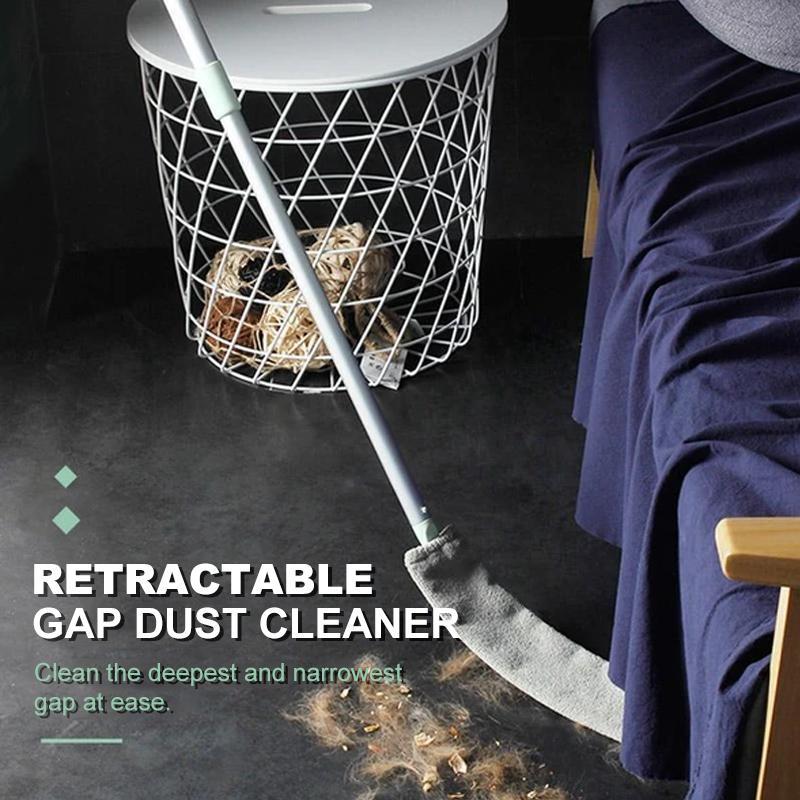 Multifunction Retractable Microfiber Dust Brush Gap Mop