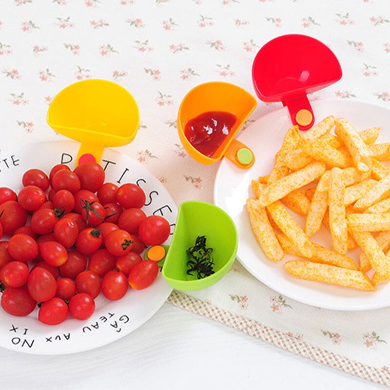 Dip Clip Bowl Plate Holder