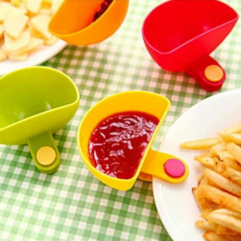 Dip Clip Bowl Plate Holder