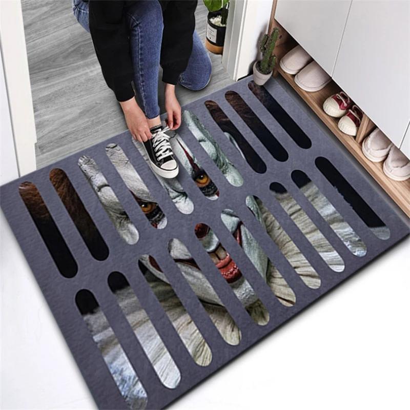 (🎃Early Halloween Promotion🎃) Halloween Clown Trap Vision Carpet