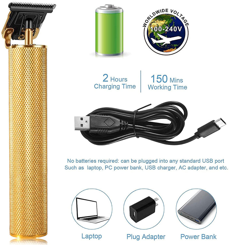 Cordless Trimmer Men Hair Clipper
