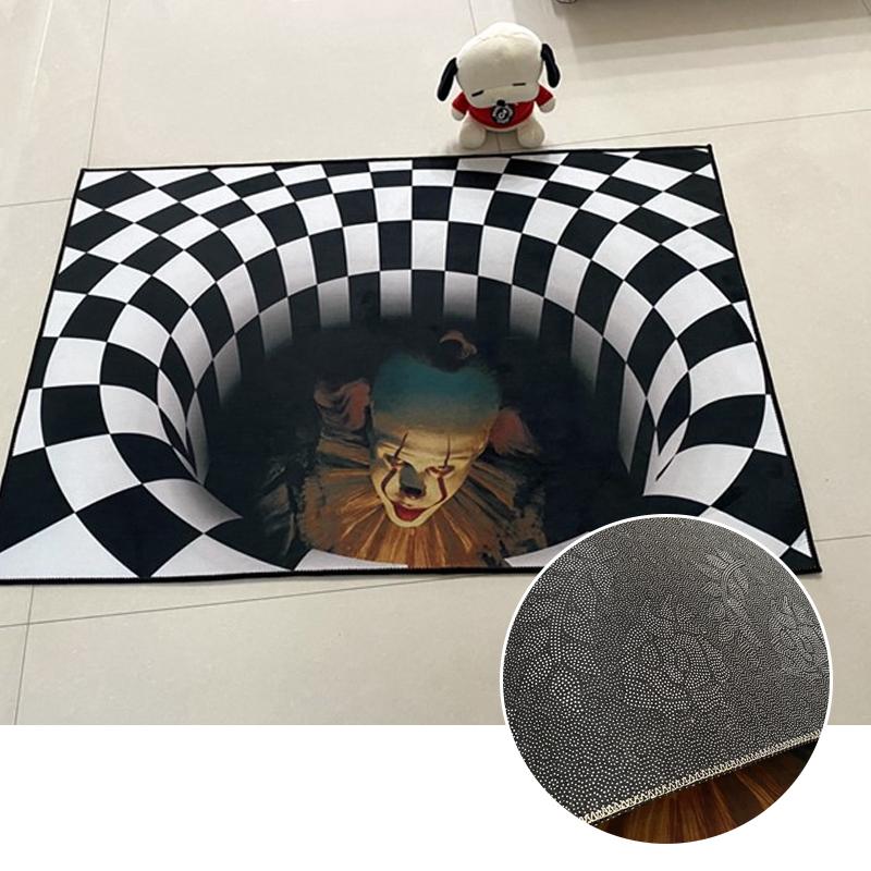 (🎃Early Halloween Promotion🎃) Halloween Clown Trap Vision Carpet