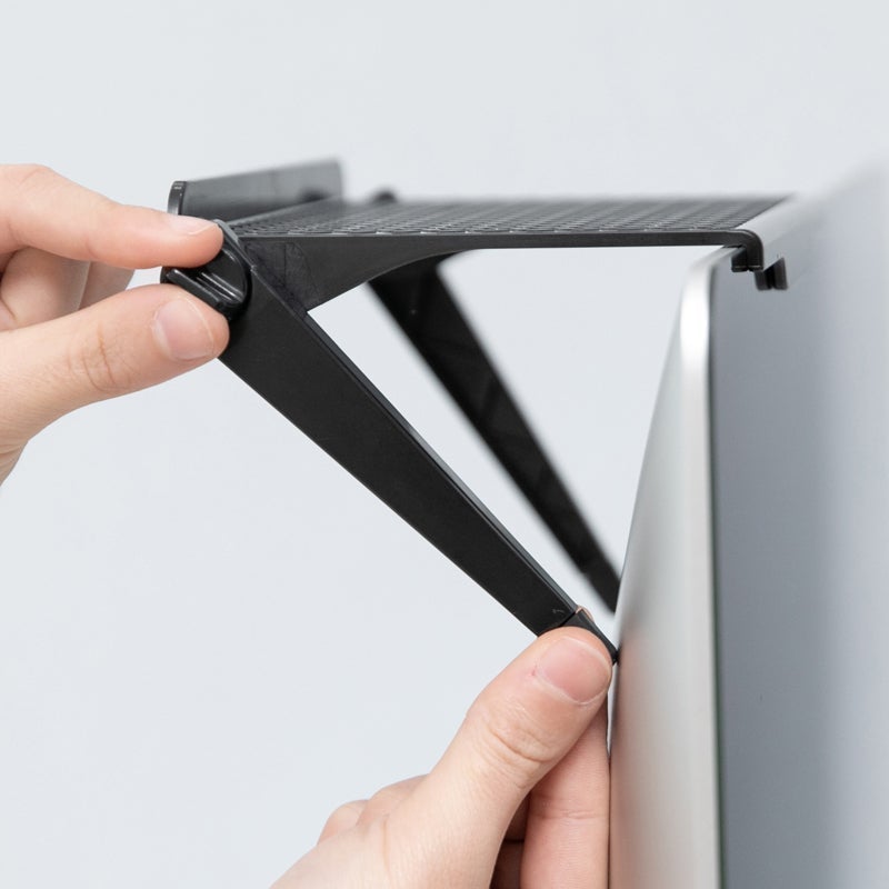 Adjustable TV Computer Top Storage Shelf