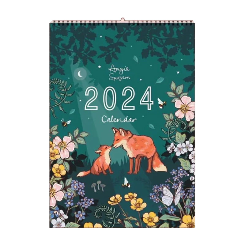 🗓️2024 Nature and Wildlife Art Wall Calendar🗓️
